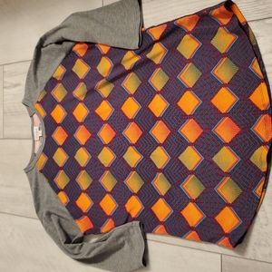 Lularoe patterned randy shirt